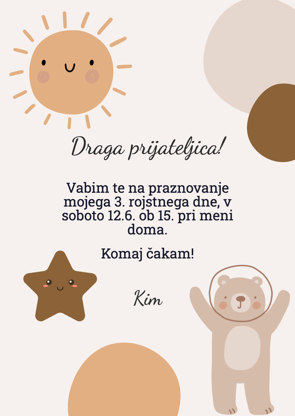 Vabila za rojstni dan